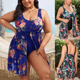 Women Floral Plus Size Bikini Printed Sexy Swimwears