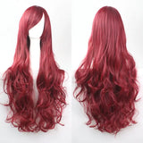 Lady 80cm Long Curly Wigs Fashion Cosplay Costume