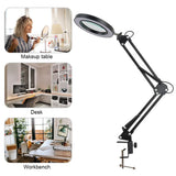 HD30 10X LED Magnifying Magnifier Illuminated Magnifier Lamp