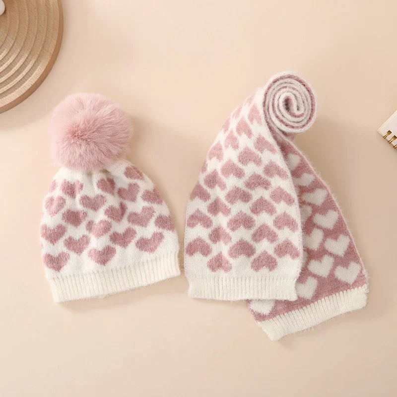 Suefunskry Baby Girl Winter Warm Beanie Hat Soft