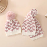 Suefunskry Baby Girl Winter Warm Beanie Hat Soft