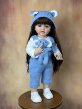 BZDOLL 55CM 22Inch Can Stand Reborn Baby Lifelike
