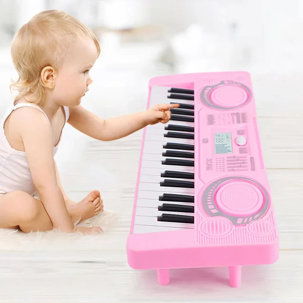 37-key Children's Electronic Piano Keyboard Portable Educational Toy