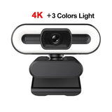 Portable Full HD 1080P 2K 4K Webcam PC