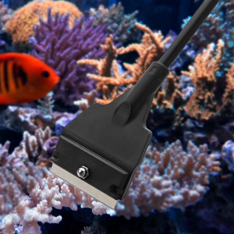 Stainless Steel Aquarium Fish Tank Algae Scraper Blade