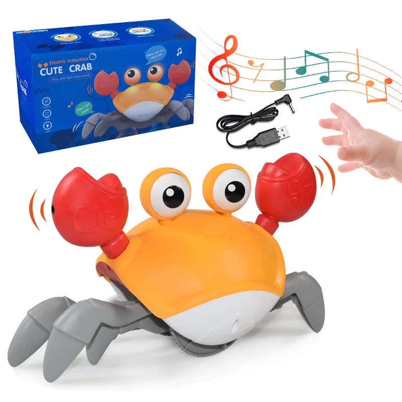 Kids Induction Escape Crab Crawling Toy Baby Electronic