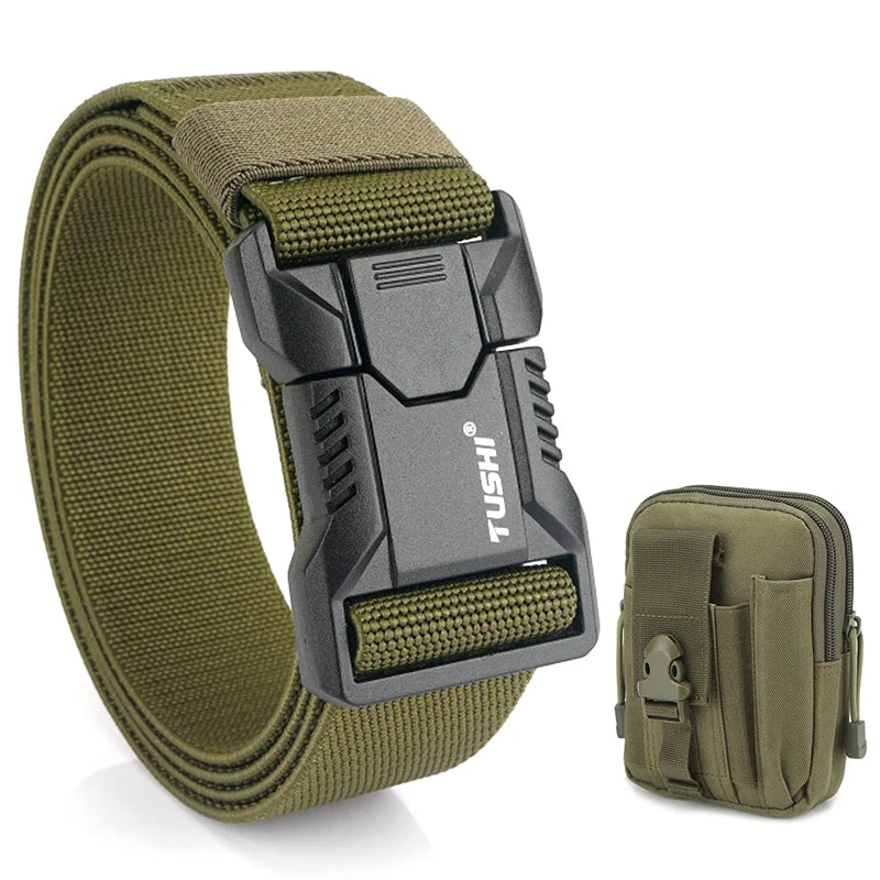 VATLTY New Tactical Outdoor Belt for Men and