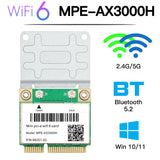 WiFi 6E AX210HMW Mini PCI-E Wifi Card Bluetooth