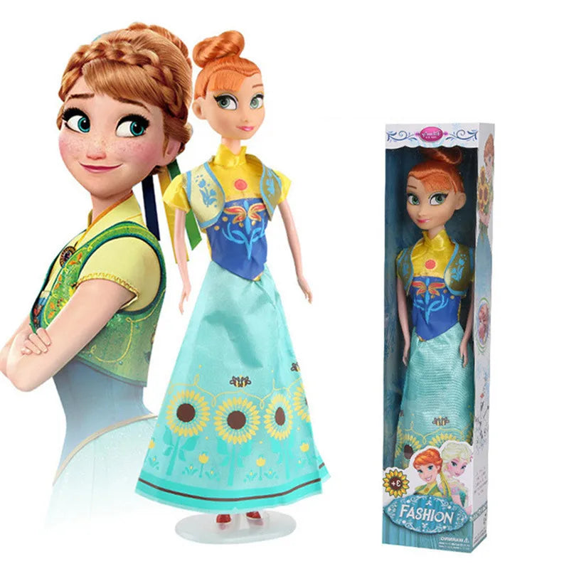 Diseny cartoon Frozen 2 Elsa Anna Figure Princess