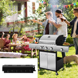 4 Pieces Barbeque Heats Plates Outdoor Cooking Stainless