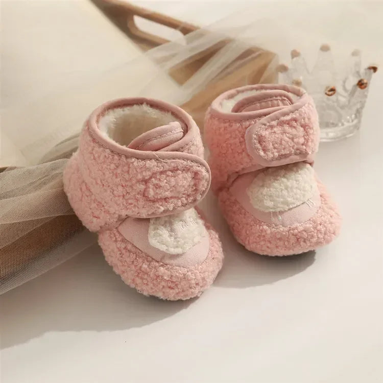 Warm Infant Toddler Crib Snow Boots Soft Comfortable