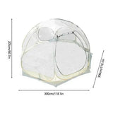 Portable Camping Transparent Tent 5-10 Person Starry Bubble