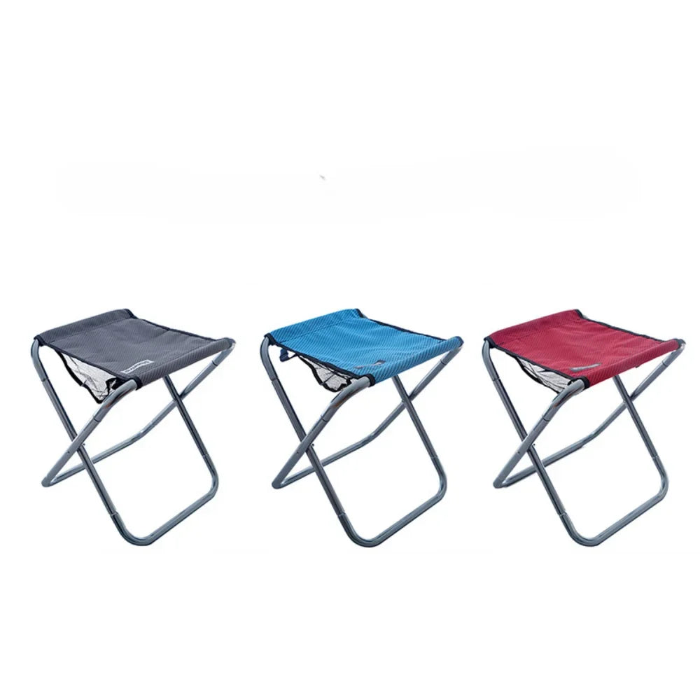 Outdoor Aluminum Alloy Folding Stool Portable Fishing Camping