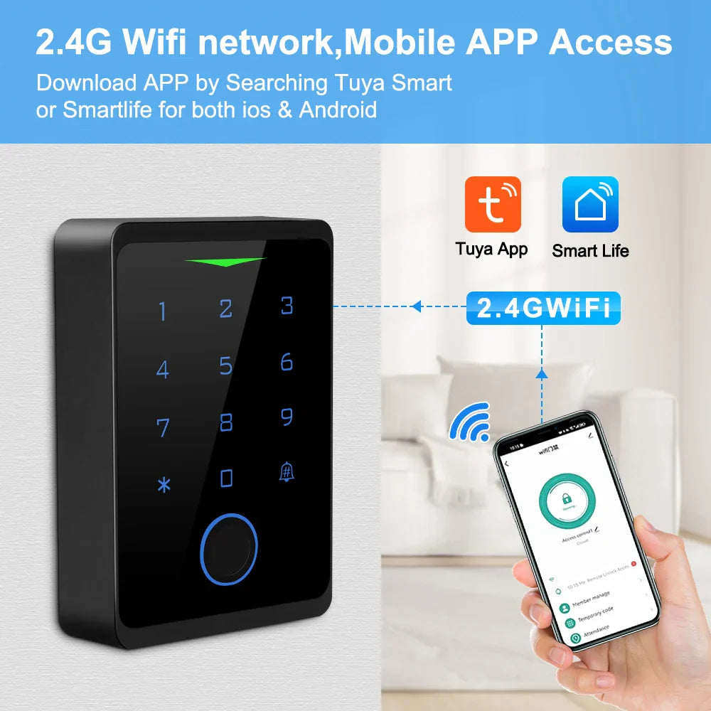 Awapow Access Control Kits CF1-WIFI Tuya Door Access