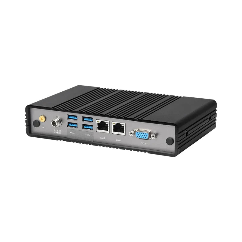 Fanless Industrial Computer Intel Atom E3940 2x RS232