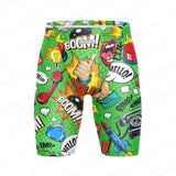 Summer Mens Swimming Tight Shorts Surf Jammers Swimwear