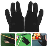 12 Pcs Snooker Glove Billiard Cue Three Finger