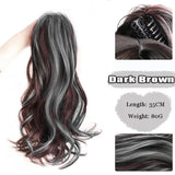 FOR Horsetail Wig Women's Long Hair Clasp Style