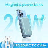 Baseus 20W Magnetic Wireless Charging 6000mAh Power Bank,