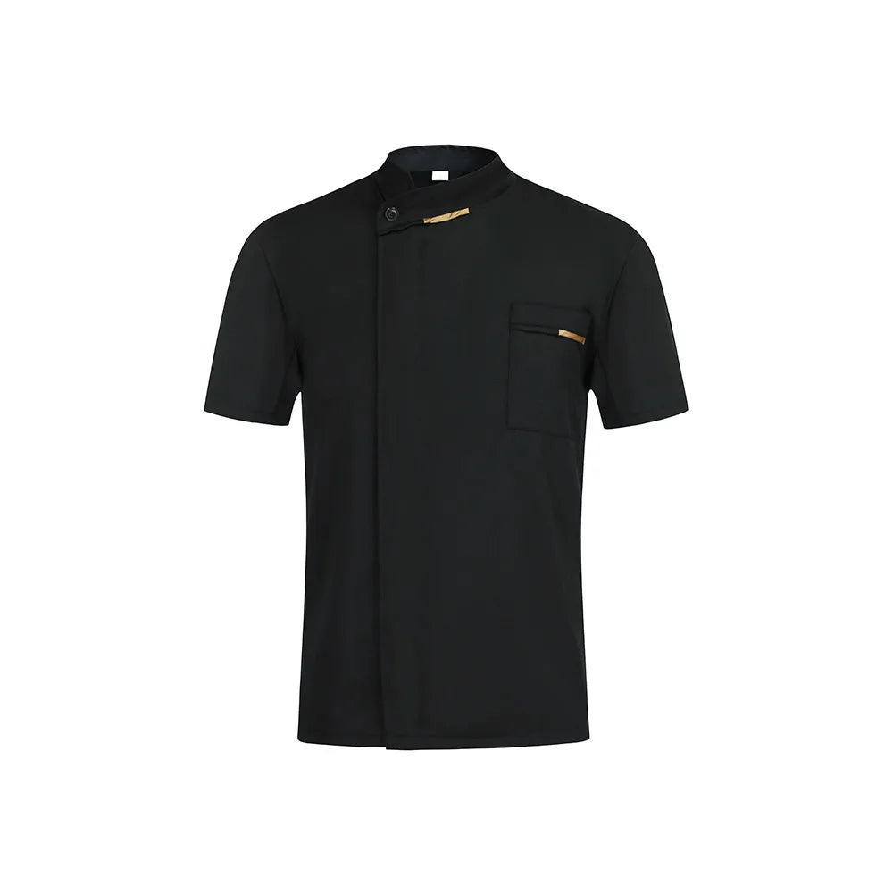 MSORMOSIA quality Chef Waiter Uniform Short Sleeve Kitchen