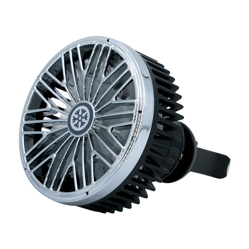 Car Fan USB Fan Air Outlet Lighting LED