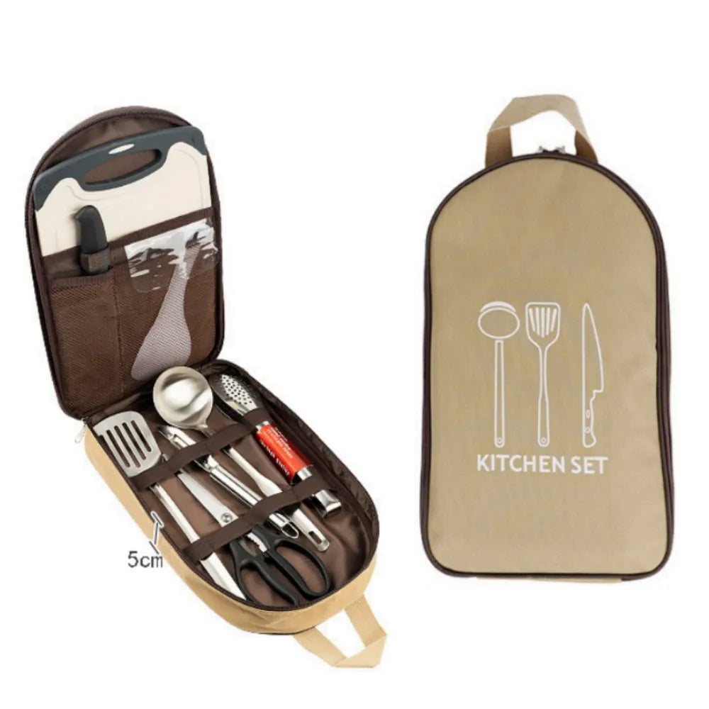 Outdoor Cookware Bag Camping Storage Bag Portable Travel