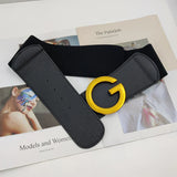Plus Size Elastic Corset Belt Luxury Brand Wide