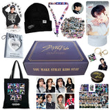 KPOP Stray Kids Album Gift Box Include Keychain