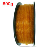 3D Printer Filament PLA 1.75mm Glittering Shining Rainbow