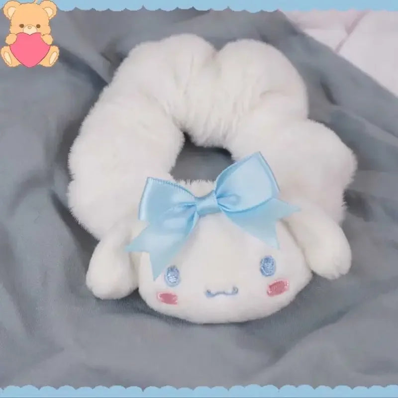 Kawaii Lolita Hairpin Cinnamoroll Sanrio Plush Cartoon Cute