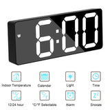 Snooze Function Digital Alarm Clock For Bedroom Bedside