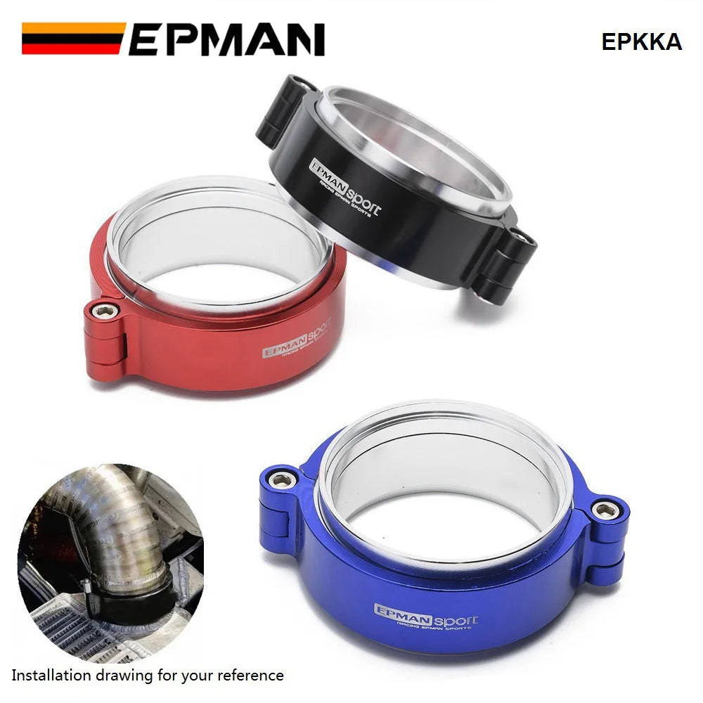 EPMAN HD Clamp System Assembly Exhaust Vband Clamp