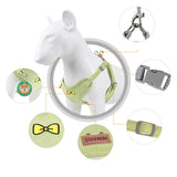 Dog Harness Dog Leash Reflective Puppy Harness Collar