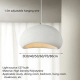 Minimalist Wabi-Sabi LED Chandeliers Light Living Kitchen Island