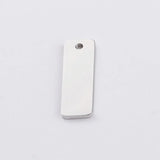6*22mm Custom Clothing Metal Tag Bag Metal Tag