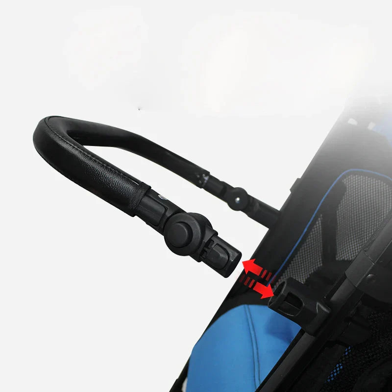 Stroller Bumper Bar Universal Armrest Stroller Accessories Adjustable