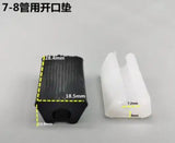 8pcs Plastic Office chair leg pads Cover 25mm