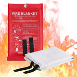Fiberglass Fire Blanket 1.2X1.2M/2.2X2.2M Fire Flame Retardant Emergency