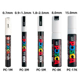 Uni Marker Pen, PC-3M Acrylic posca marcadores permanent