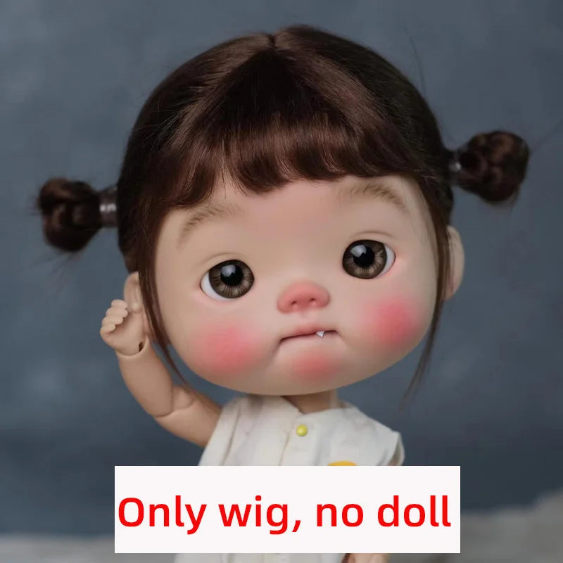 BJD Wig Big Head Dot Blyth Wig Soft