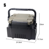 Large Capacity Fishing Tackle Box Multifunctional Fishing Lures