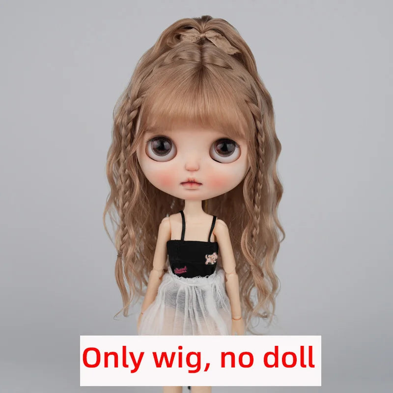 BJD Wig Big Head Dot Blyth Wig Soft