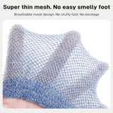 Men‘s Breathable Anti-bacterial Deodorant Socks Summer Thin Short Socks Mesh Breathable, Odor Proof, Fashion, Casual Sports Sock