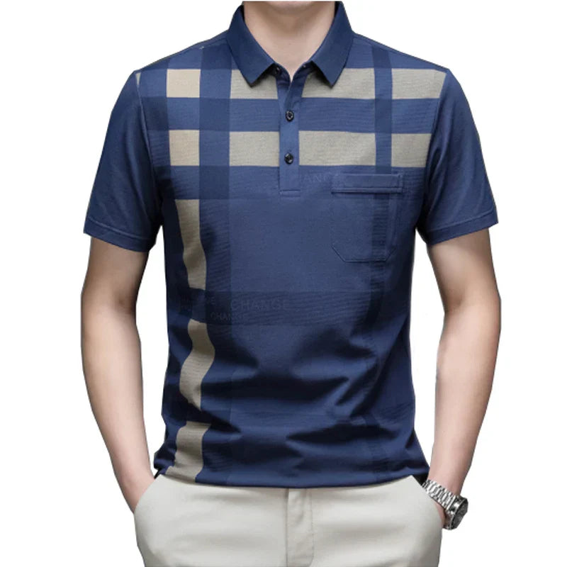 Summer new men polo shirt High quality brand