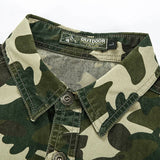 Camo Tactical Shirts Men Summer Camouflage Army Green