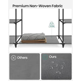 Closet Wardrobe, 64.5-inch Portable Closet for Bedroom, 3