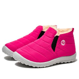 Winter Children's Boots Plush Non-Slip Cotton Shoes Waterproof