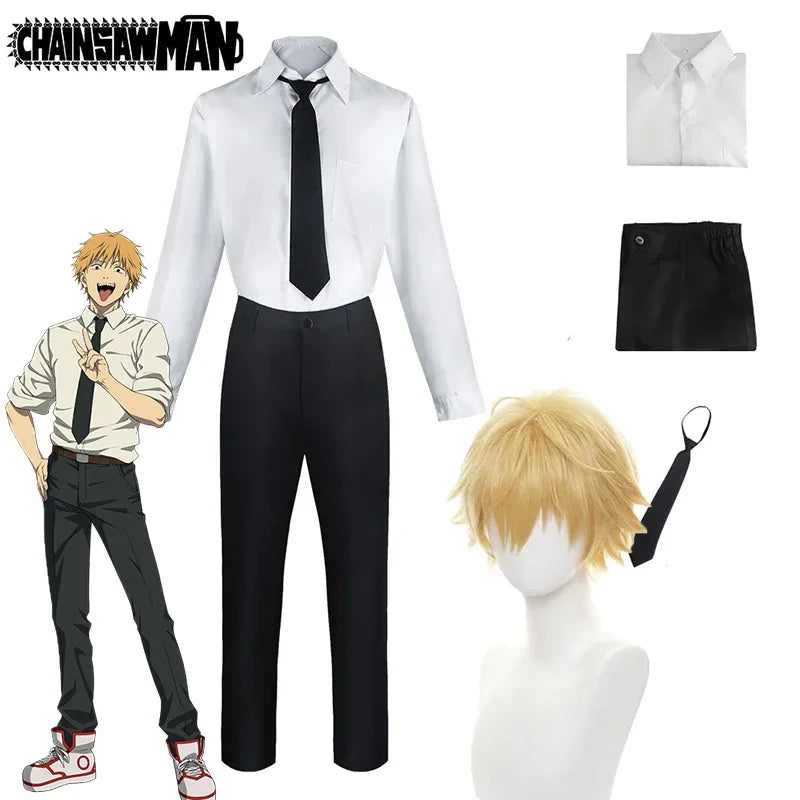 Denji Cosplay Costume Anime Chainsaw Man Denji Cosplay