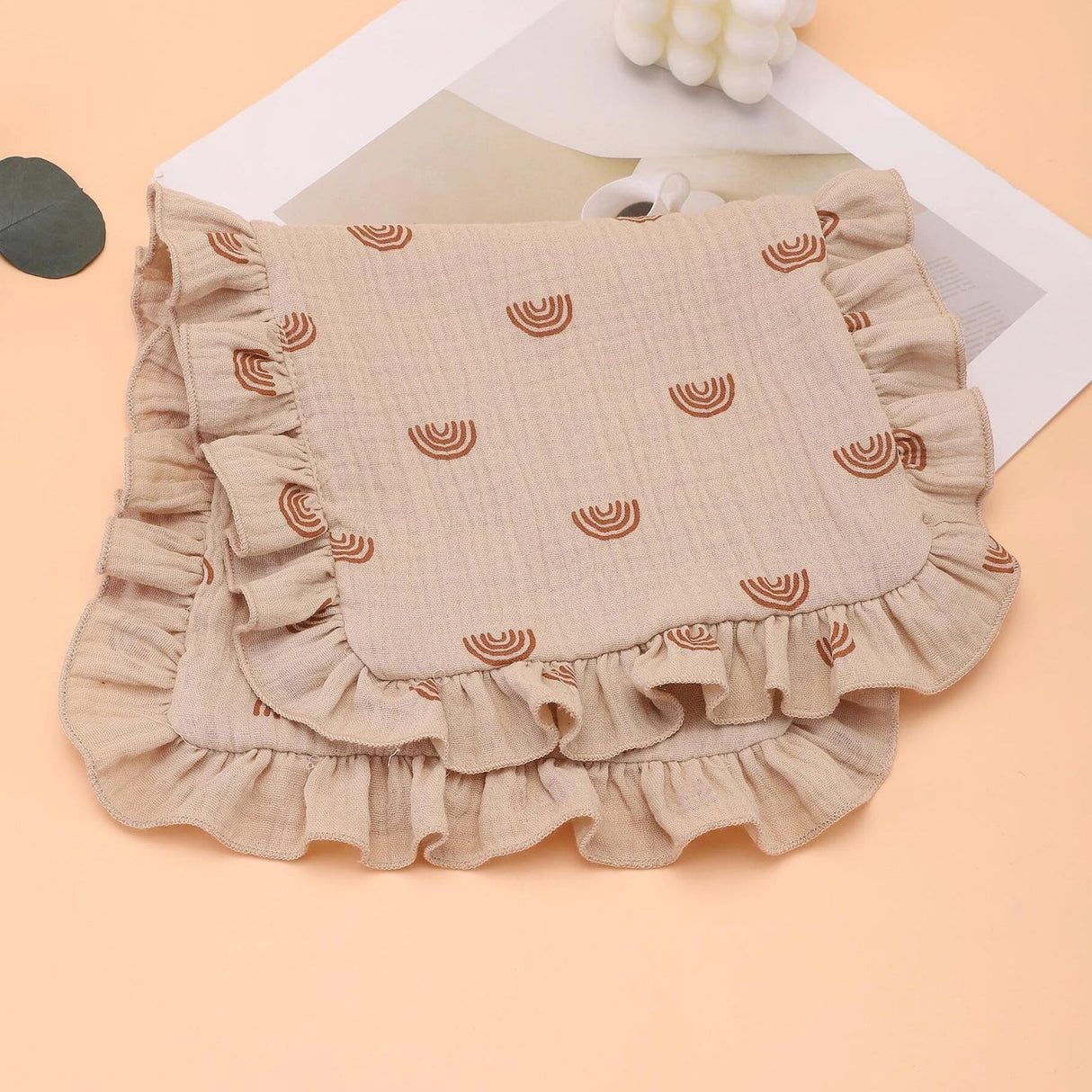 4Pcs/Set Soft Muslin Cotton Gauze Shoulder Rag Baby