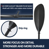 Sea Kayak Paddle Sport-Line 100% Full Carbon Fiber